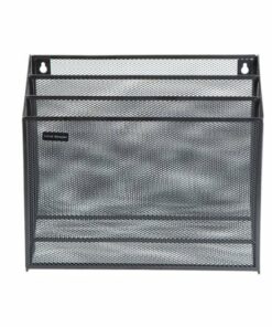 Mind Reader - Wall File Holder 3 Tier Vertical Mount