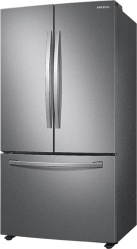 Samsung - 28 cu. ft. Large Capacity 3-Door French Door Refrigerator - Stainless steel