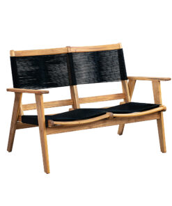 Patio Sense - Kingsmen Sofa Bench - Brown