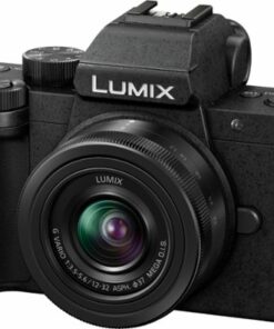 Panasonic - LUMIX G100 Mirrorless Camera for Photo, 4K Video and Vlogging, 12-32mm Lens - DC-G100KK - Black