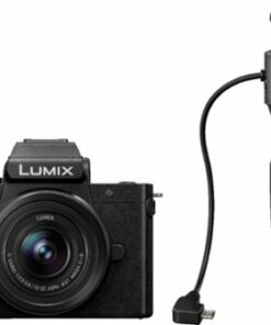 Panasonic - LUMIX G100 Mirrorless Camera for Photo, 4K Video and Vlogging, 12-32mm Lens, Tripod Grip Bundle – DC-G100VK - Black
