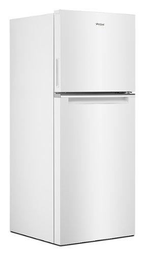 Whirlpool - 11.6 Cu. Ft. Top-Freezer Counter-Depth Refrigerator with Infinity Slide Shelf - White
