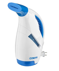 Conair - CompleteSteam Fabric Steamer with Retractable Cord and Spill Protection - White