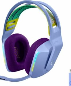 Logitech - G733 LIGHTSPEED Wireless DTS Headphone:X v2.0 Over-the-Ear Gaming Headset for PC and PlayStation - Lilac