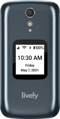 Lively™ - Jitterbug Flip2 Cell Phone for Seniors - Gray 0