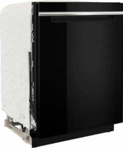 Whirlpool - 24" Top Control Built-In Stainless Steel Dishwasher with 3rd Rack and 47 dBA - Black