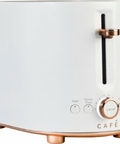Café - Specialty 2-Slice Toaster - Matte White