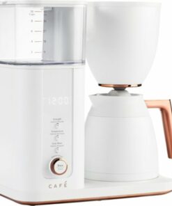 Café - Smart Drip 10-Cup Coffee Maker with Wi-Fi - Matte White