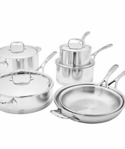 Demeyere - Atlantis 10-pc Stainless Steel Cookware Set - Silver