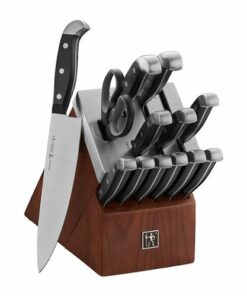 Henckels - Statement 14-pc Self-Sharpening Knife Block Set - Brown