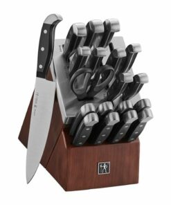 Henckels - Statement 20-pc Self-Sharpening Block Set - Brown