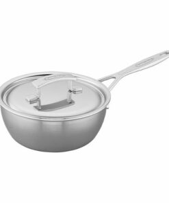 Demeyere - Industry 5-Ply 2-qt Stainless Steel Saucier - Silver
