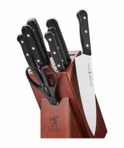 Henckels - International Solution 10-pc Knife Block Set - Brown