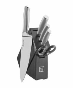 Henckels - Modernist 6-pc Studio Knife Block Set - Black