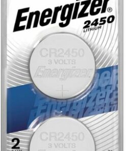 Energizer 2450 Lithium Coin Battery, 2 Pack