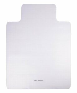 Mind Reader 9-to-5 Collection, Office Chair Mat, Anti-Skid, 48 x 36, PVC - Clear