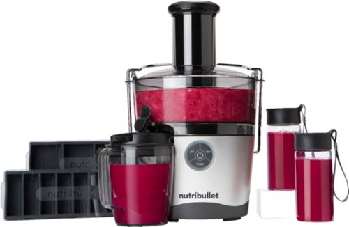 NutriBullet - Juicer Pro - 27oz Juice Pitcher, 1000 Watt - Silver