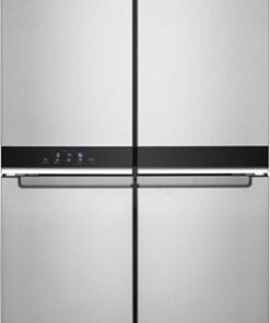 Whirlpool - 19.4 Cu. Ft. 4-Door French Door Counter-Depth Refrigerator with Flexible Organization Spaces - Stainless steel