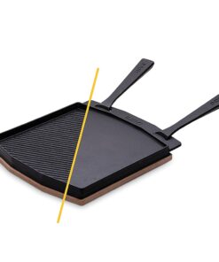 Ooni - Dual-sided Grizzler Plate - black