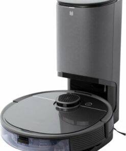 ECOVACS Robotics - DEEBOT T8+ Vacuum & Mop Robot with Advanced Laser Mapping and 3D Obstacle Detection & Avoidance - Grey