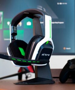 Astro Gaming - A20 Gen 2 Wireless Stereo Over-the-Ear Gaming Headset for Xbox Series X|S, Xbox One, and PC - White/Green