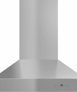 ZLINE - 36 in. Professional Wall Mount Range Hood in Stainless Steel with Crown Molding (667CRN-36) - Silver