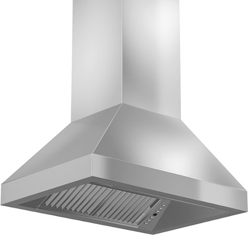 ZLINE - 36 in. Island Mount Range Hood in Stainless Steel (597i-36) - Silver