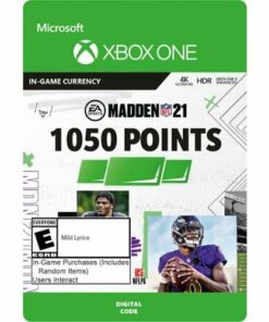 Madden NFL 21 1050 Points - Xbox One [Digital]