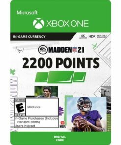 Madden NFL 21 2200 Points - Xbox One [Digital]