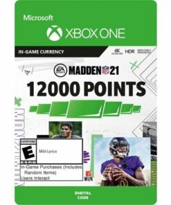 Madden NFL 21 12000 Points - Xbox One [Digital]