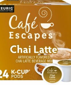 Café Escapes - Chai Latte Keurig Single-Serve K-Cup Pods, 24 Count