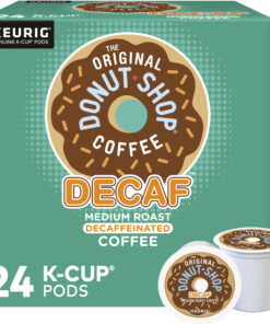 The Original Donut Shop - Decaf Keurig Single-Serve K-Cup Pods, Medium Roast Coffee, 24 Count