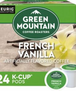 Green Mountain Coffee - French Vanilla Coffee, Keurig Single-Serve K-Cup pods, Light Roast, 24 Count
