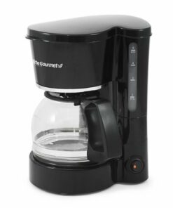 Elite Gourmet - 5-cup Coffee Maker with pause and serve - Black