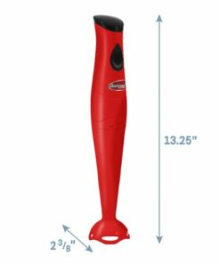 Americana - 150W Hand Blender with detachable wand - Red
