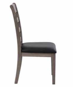 CorLiving - New York Classic Dining Chair, Set of 2 - Washed Grey