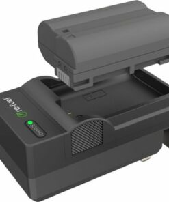 Digipower - EN-EL15 digital camera battery & charger kit, replacement for Nikon EN-EL15 battery pack - Black