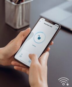 eufy Security - Smart Lock Wi-Fi Replacement Deadbolt with App/Keypad/Biometric Access - Black