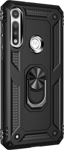 SaharaCase - Military Kickstand Series Case for Motorola Moto G Fast - Black