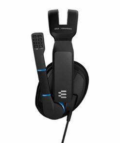 EPOS - GSP 300 Closed acoustic Stereo Wired Gaming Headset - Black and Blue