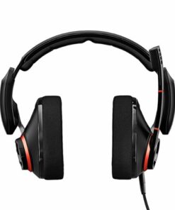 EPOS - GSP 500 High-end, open acoustic multi-compatible wired headset for home gaming - Black and Red