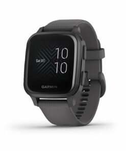 Garmin - Venu Sq GPS Smartwatch 33mm Fiber-Reinforced Polymer - Shadow Gray