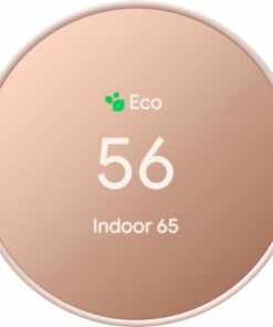 Google - Nest Smart Programmable Wifi Thermostat - Sand