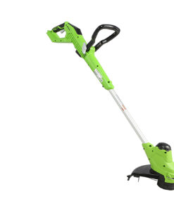 Greenworks - 24-Volt 12" Cordless TORQDRIVE String Trimmer/Edger (2.0Ah Battery and Charger Included) - Black/Green