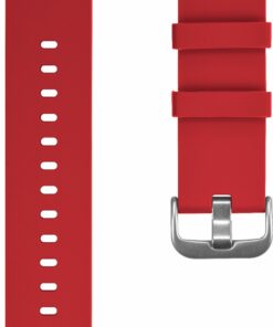 Modal™ - Silicone Watch Band for Galaxy Watch3 (45mm) and Galaxy Watch (46mm) - Candy Apple Red
