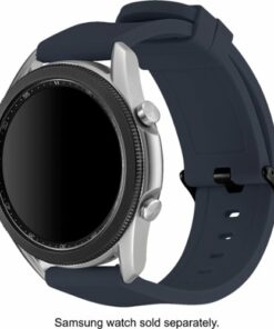 Modal™ - Silicone Watch Band for Galaxy Watch3 (45mm) and Galaxy Watch (46mm) - Navy