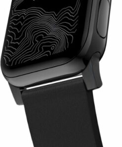Nomad - Active Leather Strap 44mm - Black