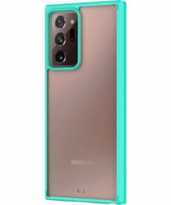 SaharaCase - Hard Shell Series Case for Samsung Galaxy Note20 Ultra 5G - Teal/Clear