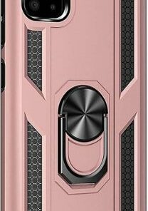 SaharaCase - Military Kickstand Series Carrying Case for Samsung Galaxy A51 5G - Rose Gold