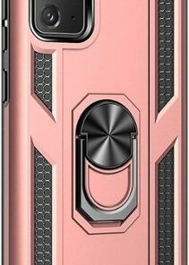 SaharaCase - Military Kickstand Series Carrying Case for Samsung Galaxy Note20 5G - Rose Gold